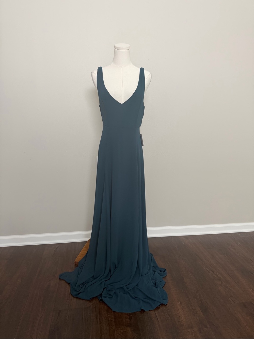 Show Me Your Mumu Jenn Dress Floor Length Bridesmaid Wedding Party Event Green